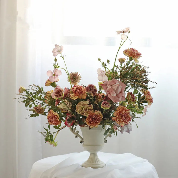 Stornfield | European Vintage Iron Chalice Vase