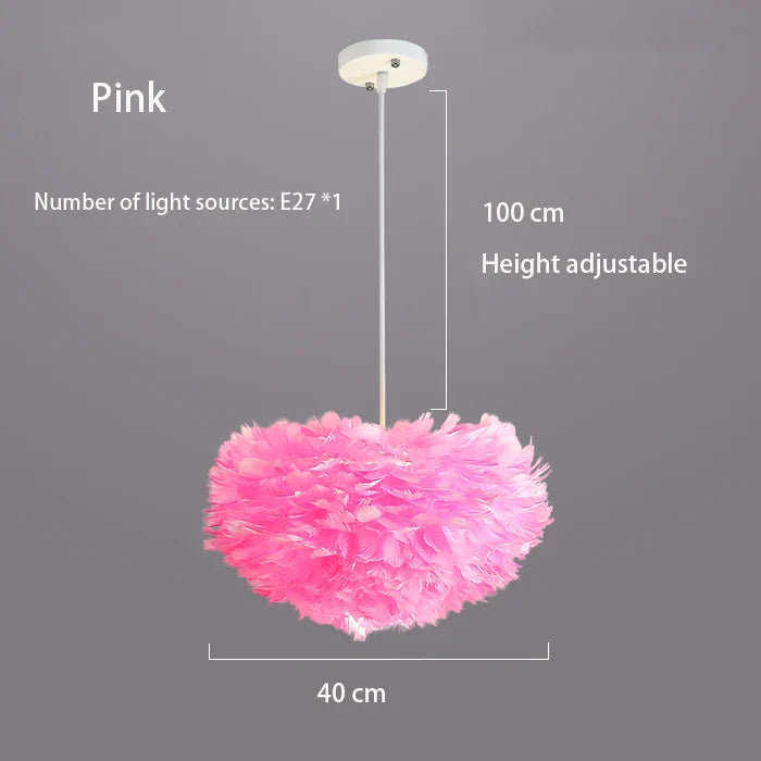 Cloud Like Realistic Feather Chandelier | Stornfield