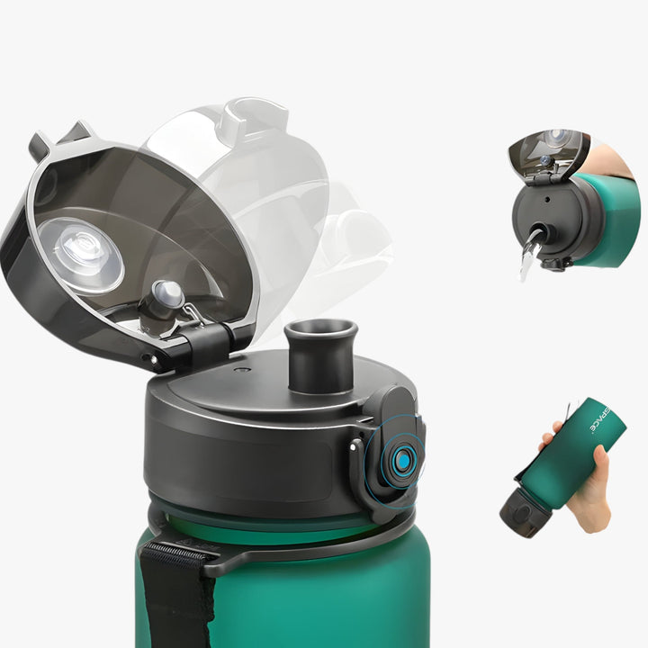 Stornfield | HydraShake | Sports Shaker Bottle - BPA-free & Leak-proof