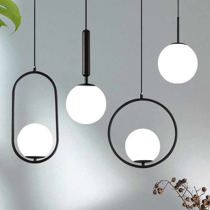 Nordic Glass Pendant Lamps | Stornfield