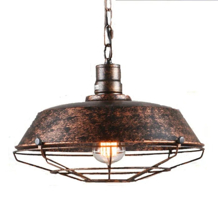Stornfield | Vintage Loft Pendant Lamp: Retro Industrial Iron Chandelier for Living Room, Restaurant, Bar, Kitchen