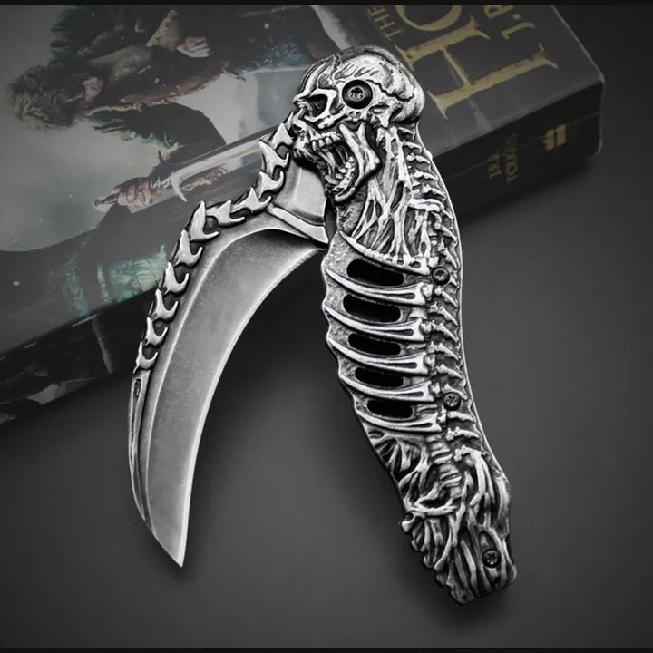 Tactical Nigh Skull Foldable Pocket Knife | Stornfield