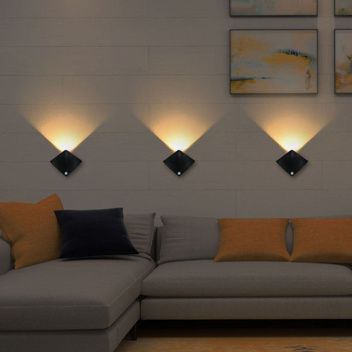 Motion Sensor Wireless Indoor Wall Lamp | Stonrfield