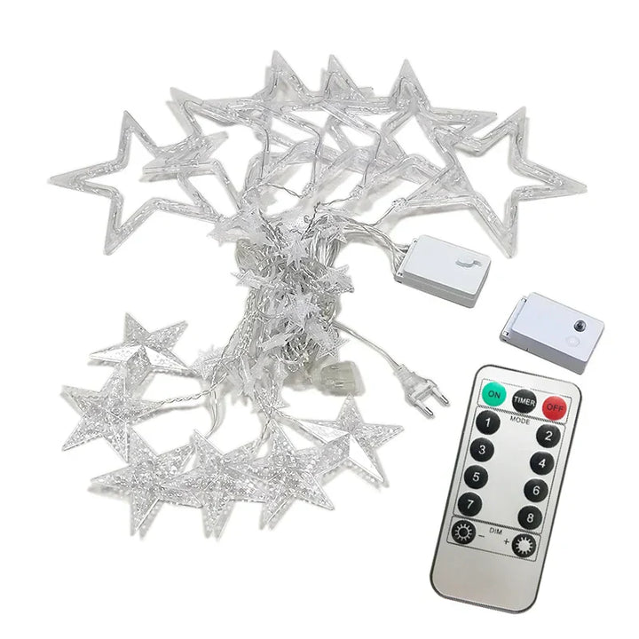 LED Star Garland - StarryGlow | Stornfield