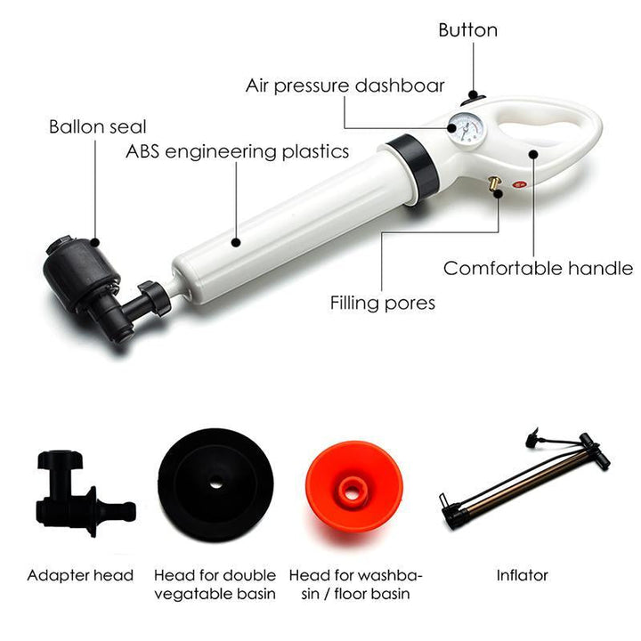 High Pressure Air Drain Blaster Gun | Stornfield