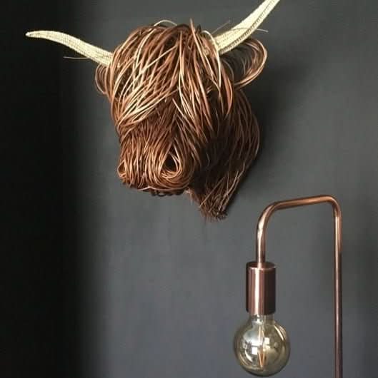 Stornfield | Rustic Cow Head Wall Decor for Unique Home