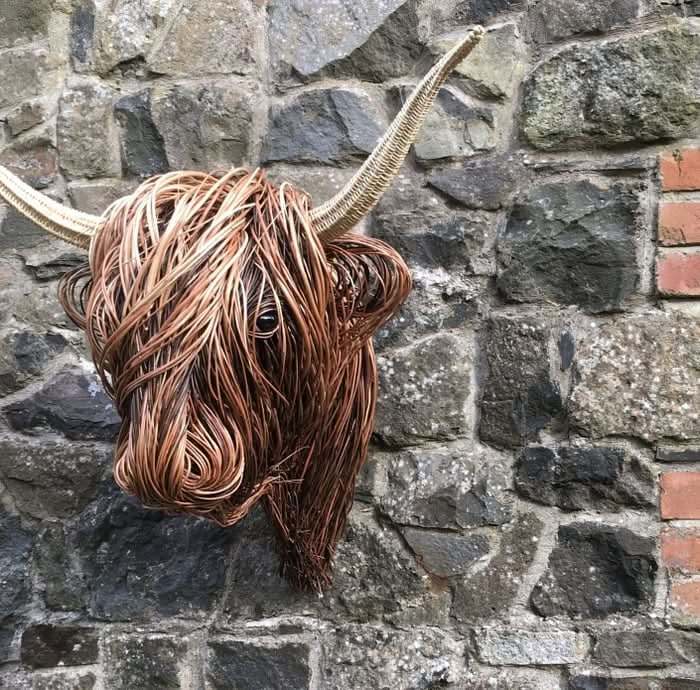 Stornfield | Rustic Cow Head Wall Decor for Unique Home