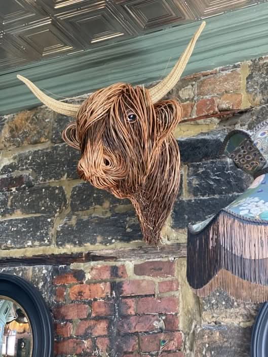 Stornfield | Rustic Cow Head Wall Decor for Unique Home