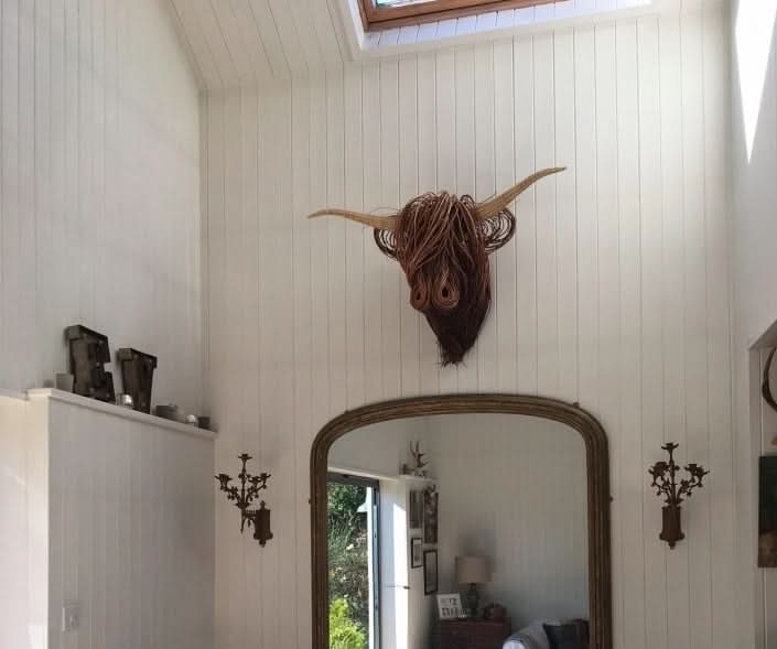 Stornfield | Rustic Cow Head Wall Decor for Unique Home