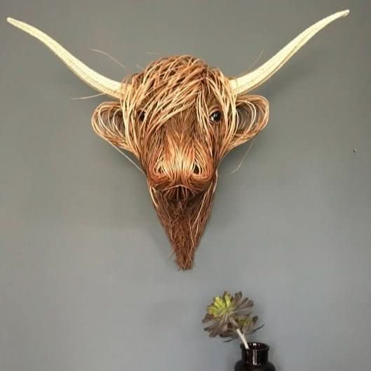 Stornfield | Rustic Cow Head Wall Decor for Unique Home