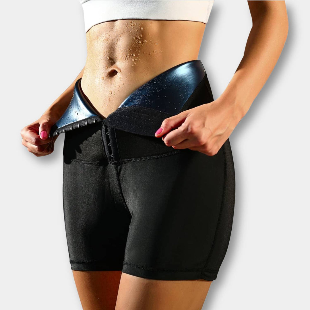SweatFit Waist Trainer – High Waist Sauna Leggings with Waist Trainer for Women | Stornfield