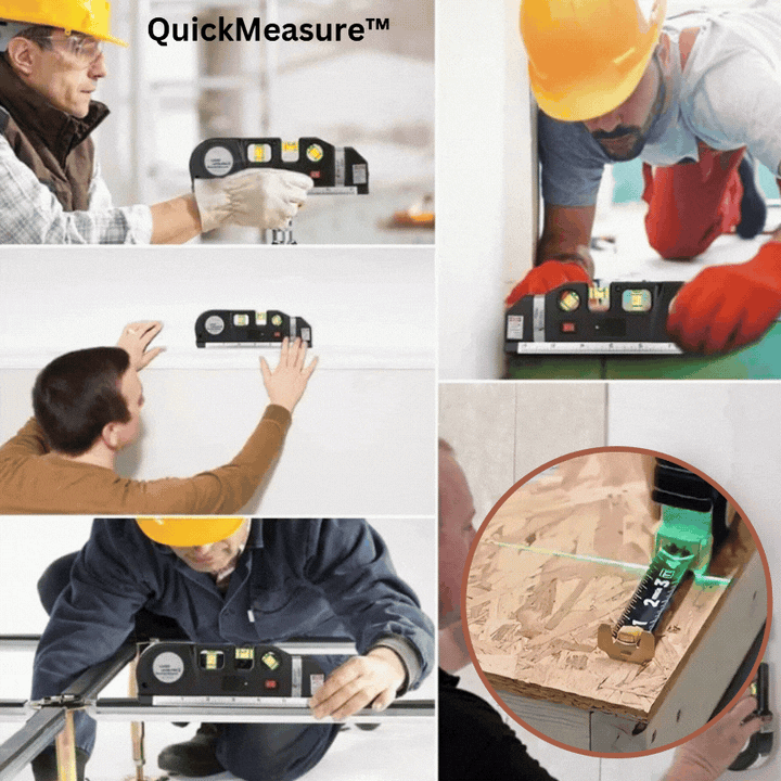 4-in-1 Laser Level Measuring Tape Tool | Stornfield