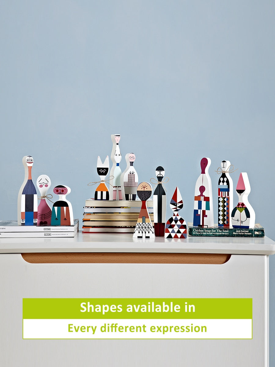 Stornfield | Home Decor Living Room Kawaii Accessories Sculptures & Figurines Character Shapes Handmade Wood Europe Household Items