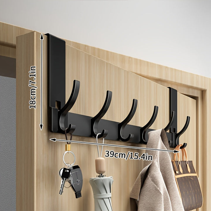 SlimLine Door Hook – Hanging System without Drilling made of Sturdy Aluminum | Stornfield