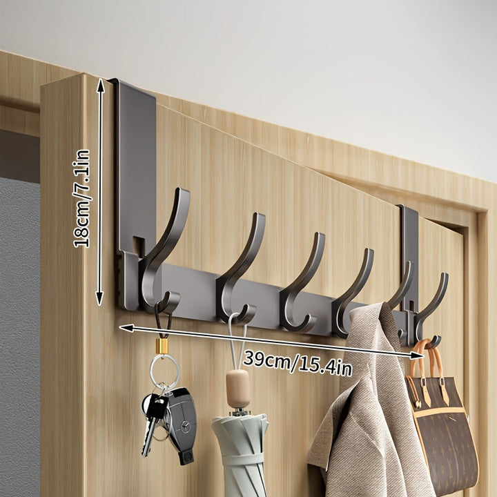 SlimLine Door Hook – Hanging System without Drilling made of Sturdy Aluminum | Stornfield