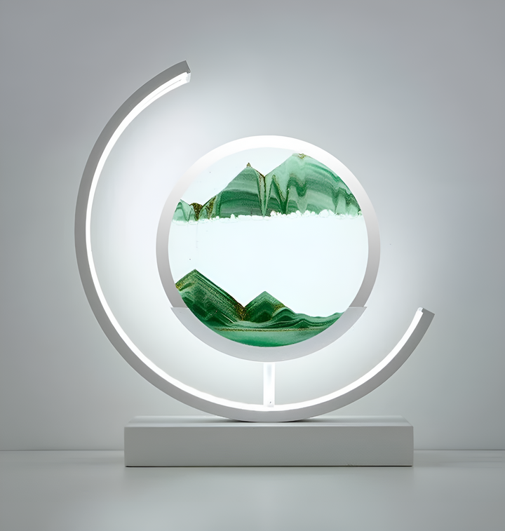 Stornfield | Sandscape - 3D Floating Sand LED Lamp Quicksand Night Light