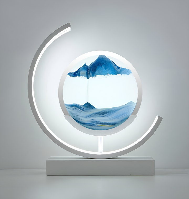 Stornfield | Sandscape - 3D Floating Sand LED Lamp Quicksand Night Light
