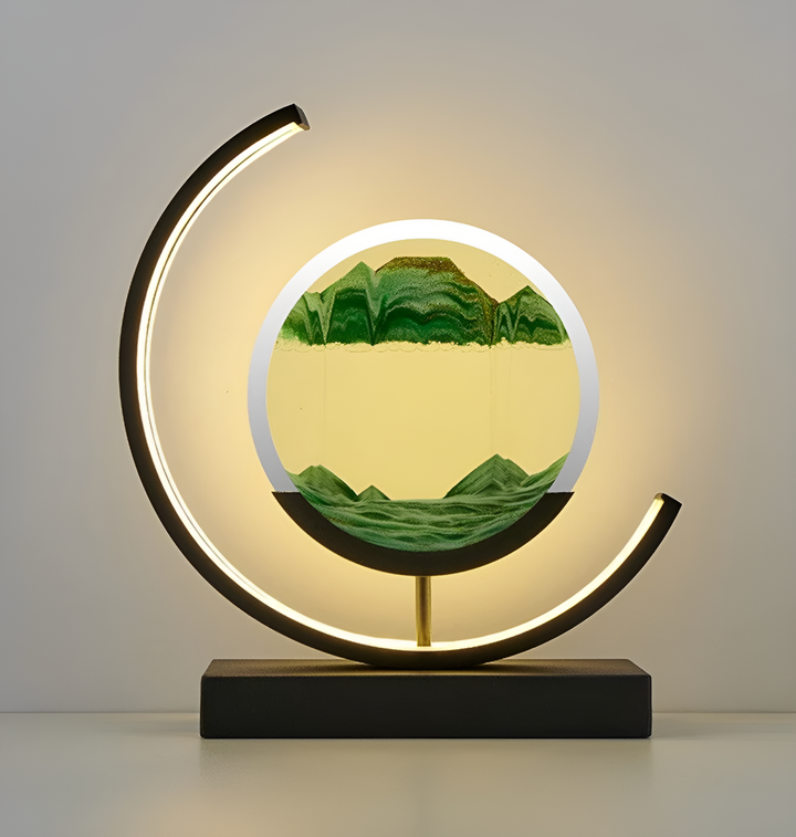 Stornfield | Sandscape - 3D Floating Sand LED Lamp Quicksand Night Light