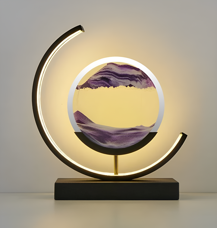 Stornfield | Sandscape - 3D Floating Sand LED Lamp Quicksand Night Light