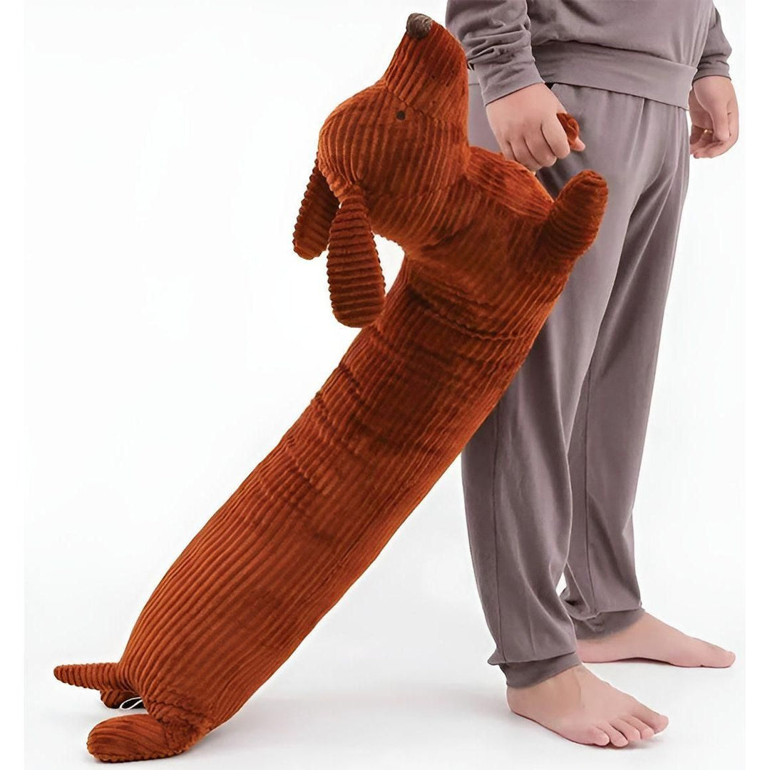 SnuggleHound Pillow - Ergonomic Dachshund Plush Pillow | Stornfield