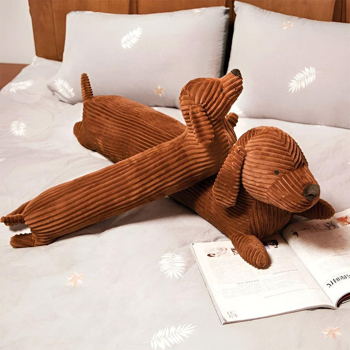 SnuggleHound Pillow - Ergonomic Dachshund Plush Pillow | Stornfield