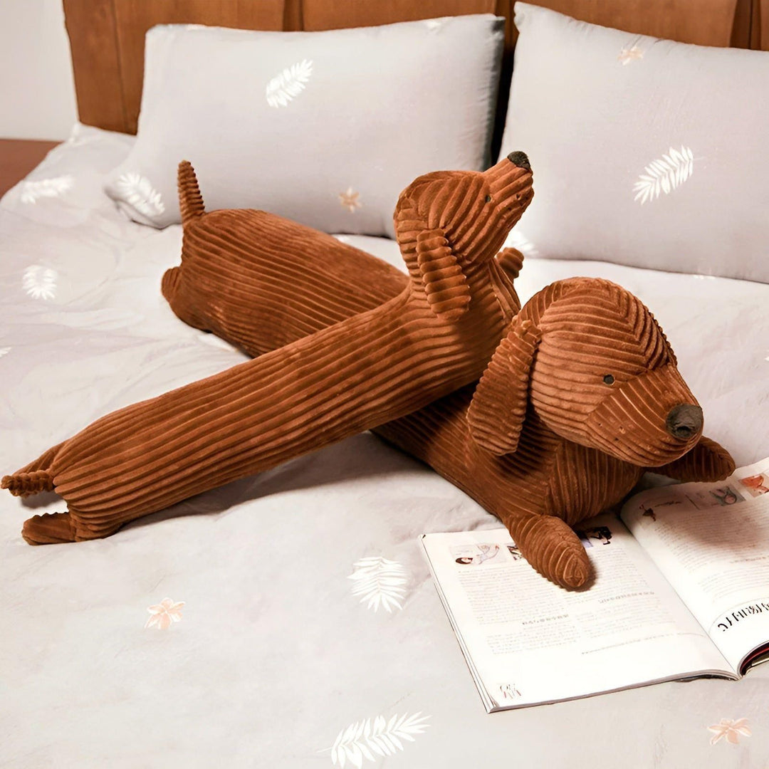 SnuggleHound Pillow - Ergonomic Dachshund Plush Pillow | Stornfield