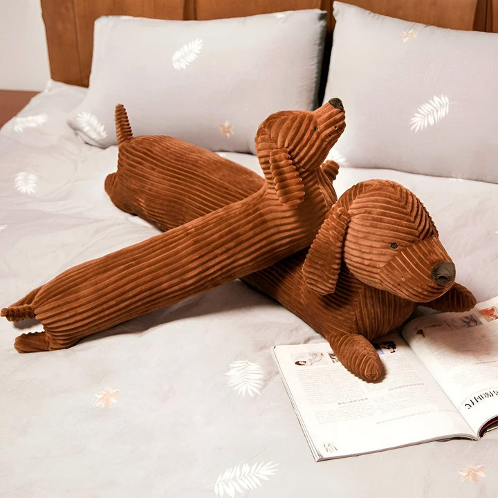 SnuggleHound Pillow - Ergonomic Dachshund Plush Pillow | Stornfield