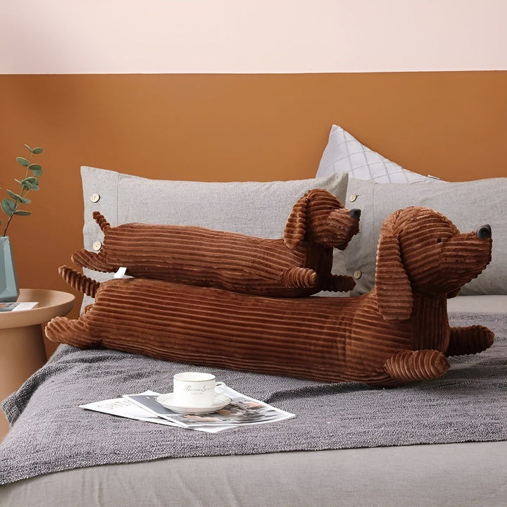 SnuggleHound Pillow - Ergonomic Dachshund Plush Pillow | Stornfield
