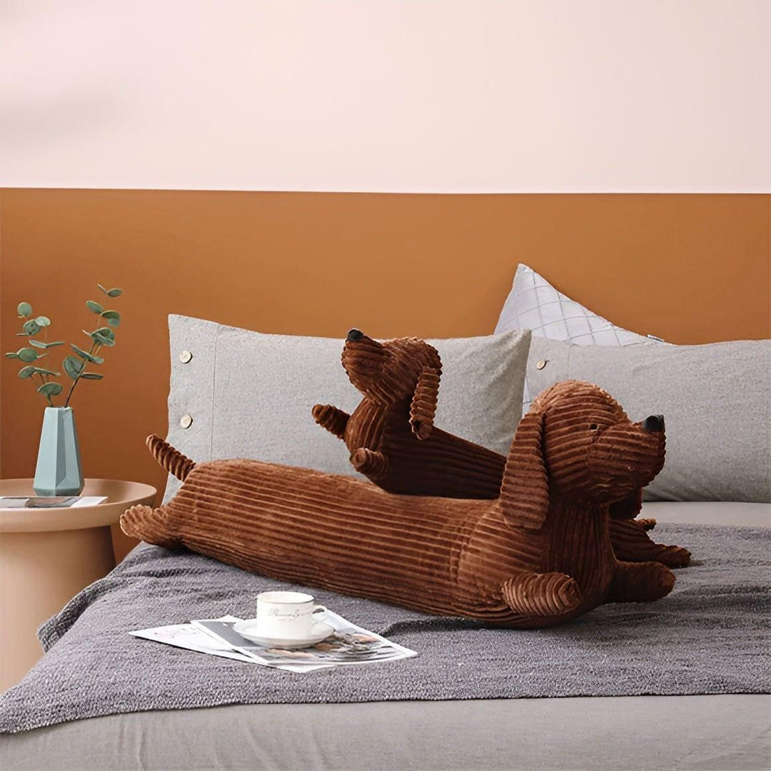 SnuggleHound Pillow - Ergonomic Dachshund Plush Pillow | Stornfield