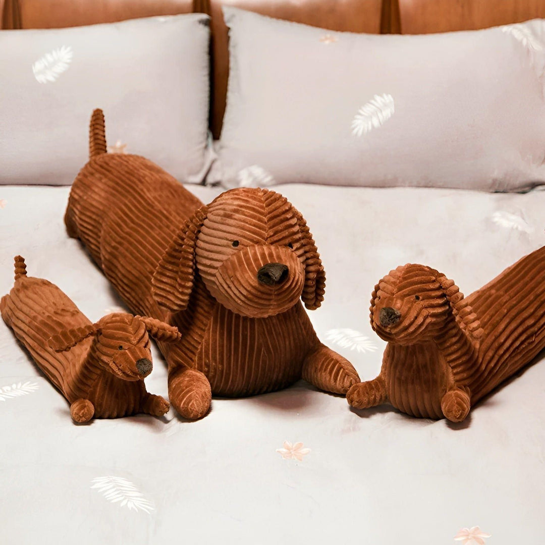 SnuggleHound Pillow - Ergonomic Dachshund Plush Pillow | Stornfield