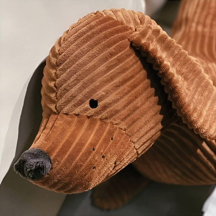 SnuggleHound Pillow - Ergonomic Dachshund Plush Pillow | Stornfield