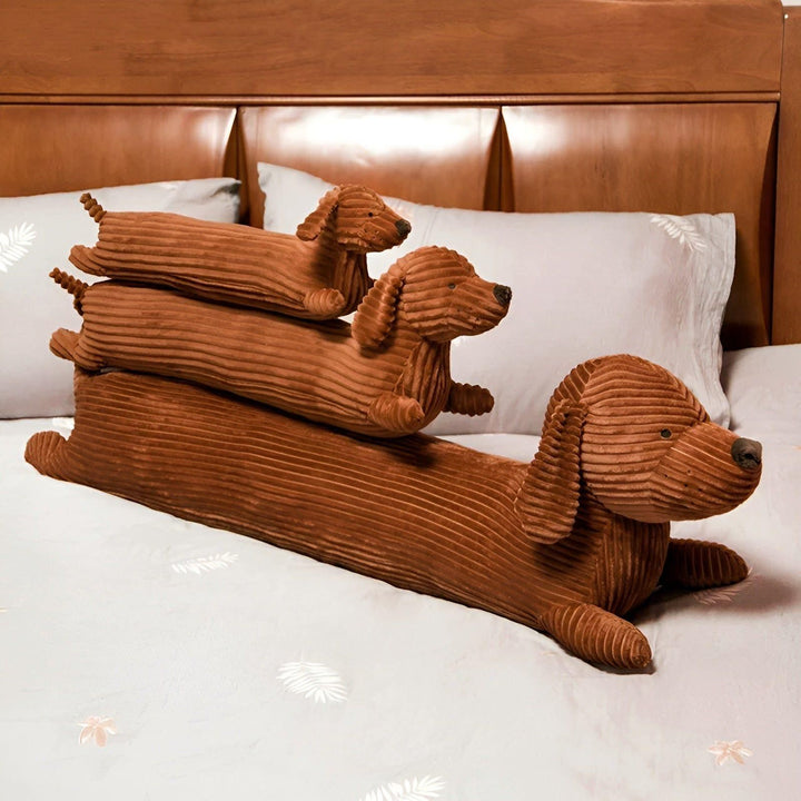 SnuggleHound Pillow - Ergonomic Dachshund Plush Pillow | Stornfield