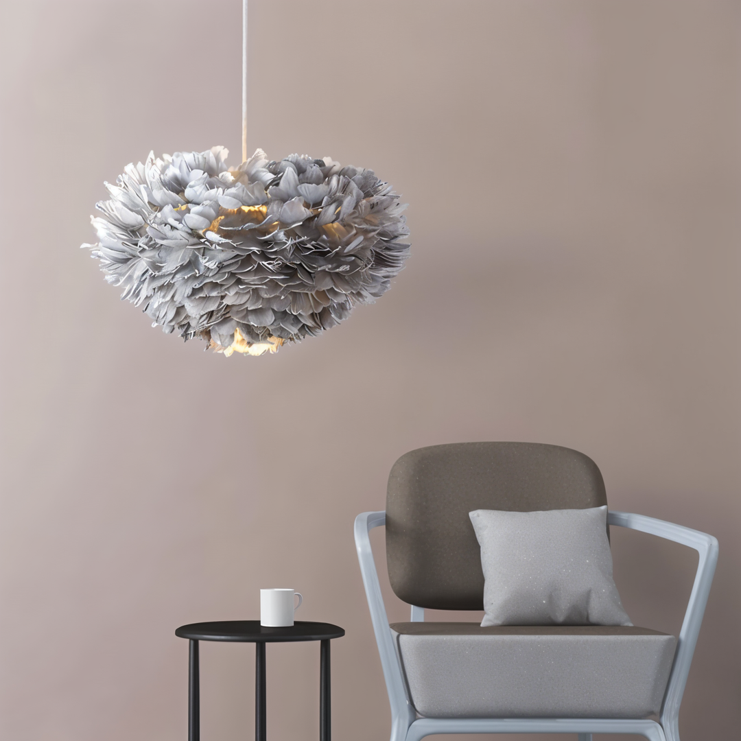 Stornfield | Dreamcatcher Feather Chandelier - Handmade, adjustable pendant light