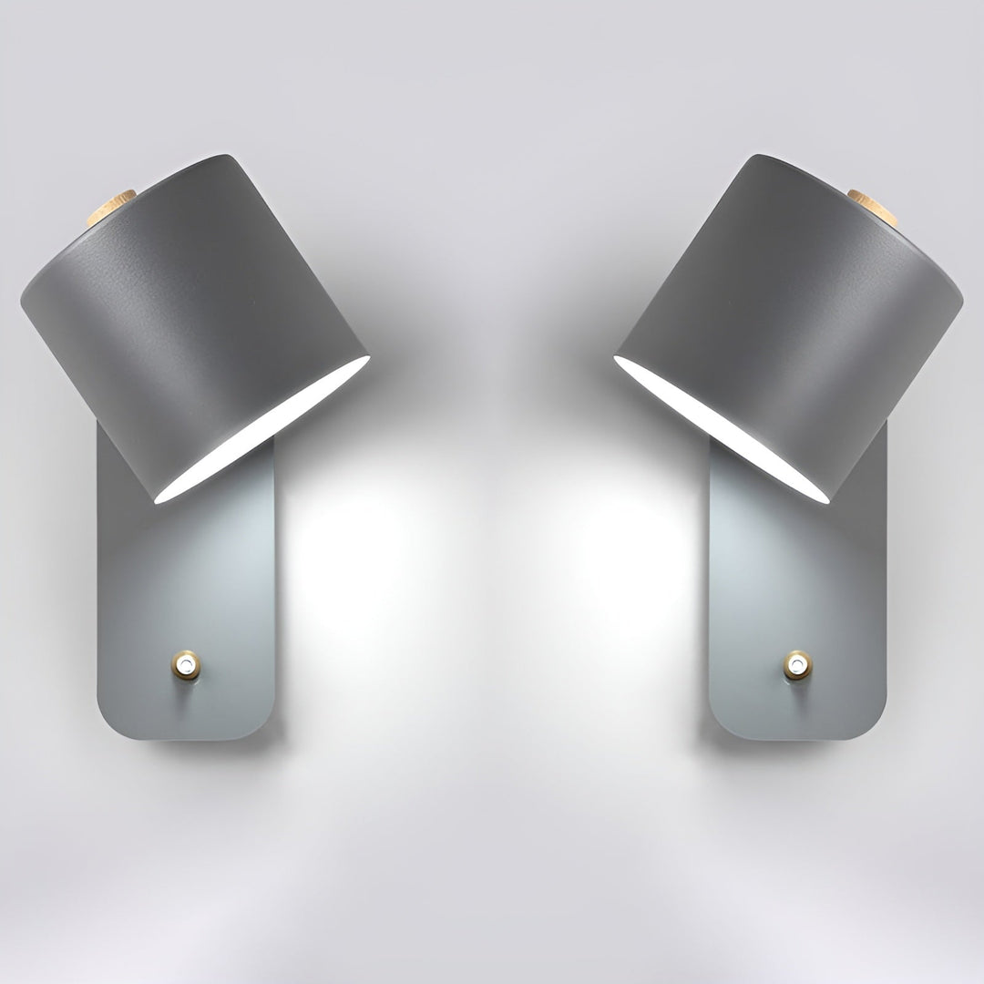 Stornfield | EasyPush WallLight - Mini Rotating Cylinder LED Lamp