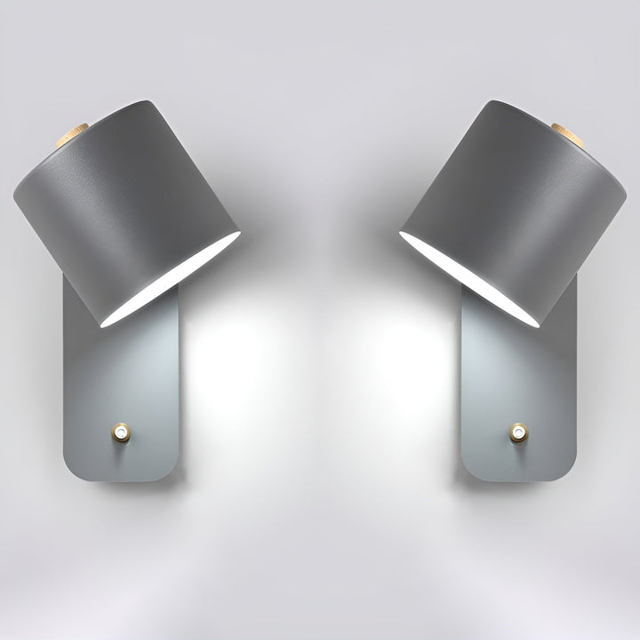 Stornfield | EasyPush WallLight - Mini Rotating Cylinder LED Lamp