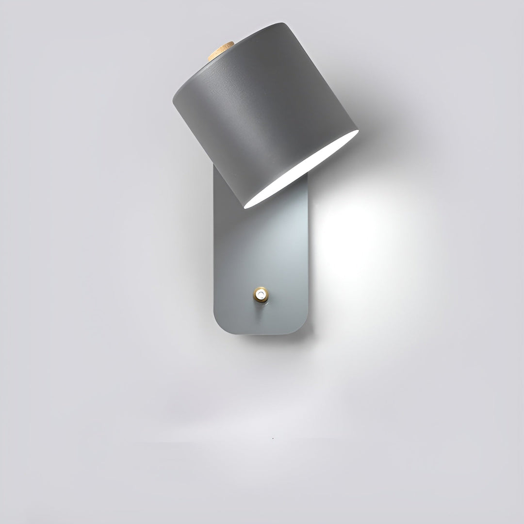Stornfield | EasyPush WallLight - Mini Rotating Cylinder LED Lamp
