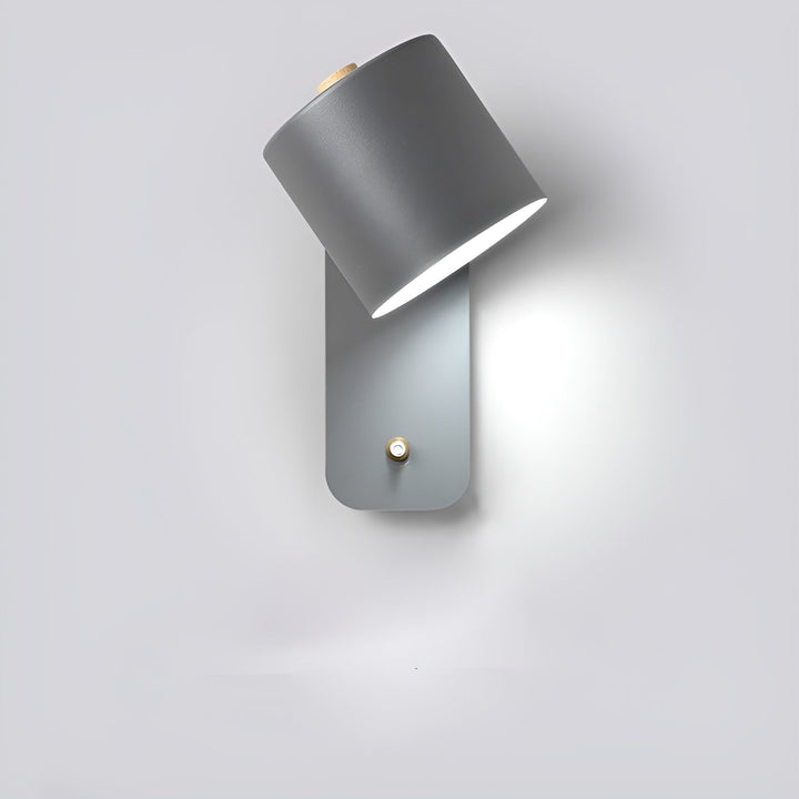 Stornfield | EasyPush WallLight - Mini Rotating Cylinder LED Lamp