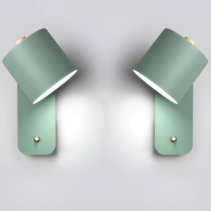 Stornfield | EasyPush WallLight - Mini Rotating Cylinder LED Lamp