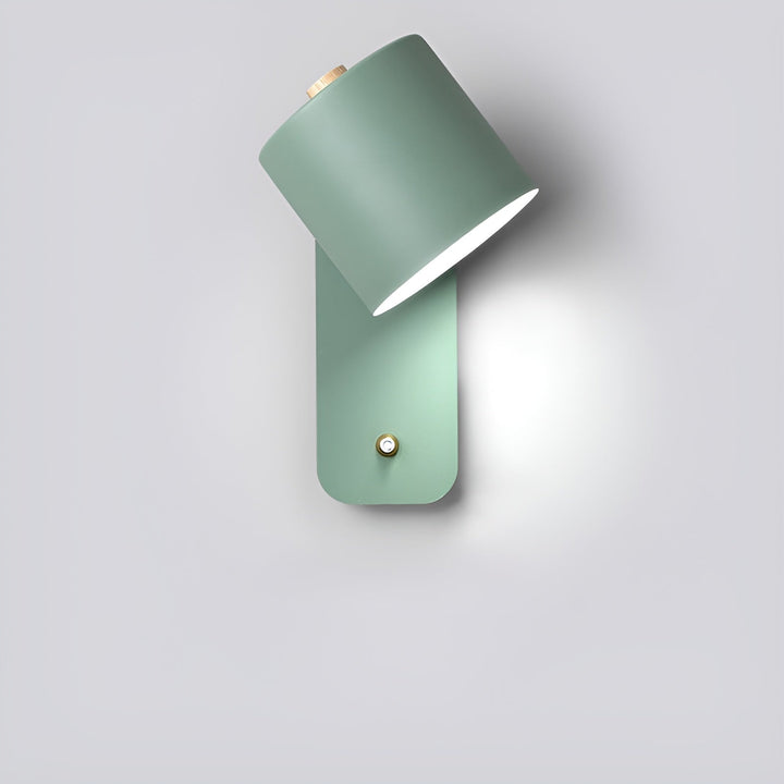 Stornfield | EasyPush WallLight - Mini Rotating Cylinder LED Lamp