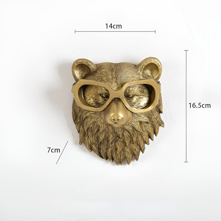 Stornfield | Golden Head - Multifunctional Wall Hook & Wall Storage Decor