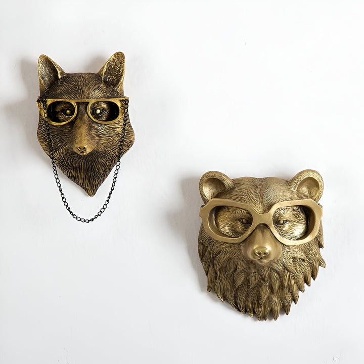 Stornfield | Golden Head - Multifunctional Wall Hook & Wall Storage Decor