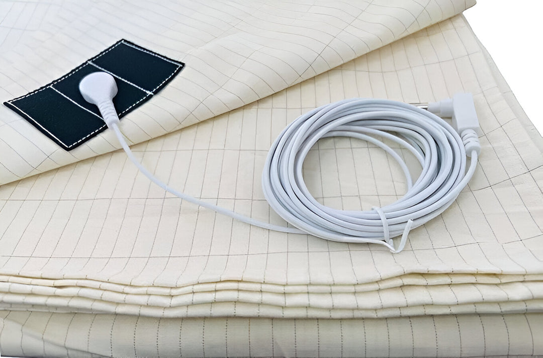 Stornfield | High Quality Conductive Earthing Sheet - Grounded Fitted Sheet - Single/Double Grounded Fitted Sheet