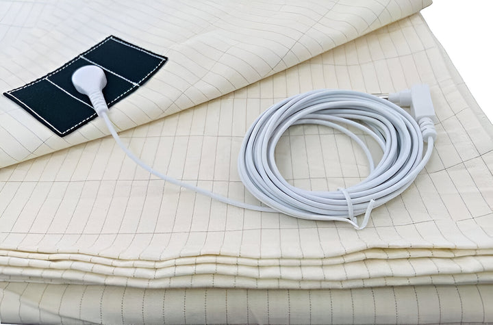 Stornfield | High Quality Conductive Earthing Sheet - Grounded Fitted Sheet - Single/Double Grounded Fitted Sheet