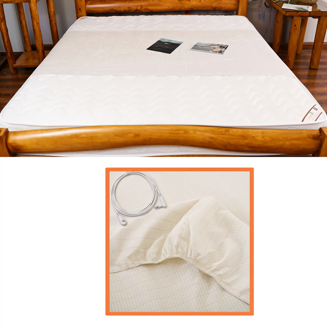 Stornfield | High Quality Conductive Earthing Sheet - Grounded Fitted Sheet - Single/Double Grounded Fitted Sheet