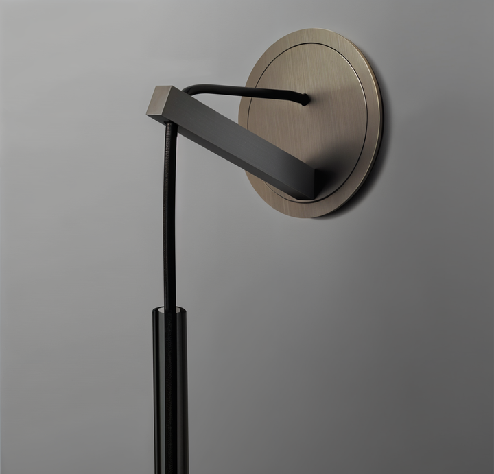 Minimalist Wall Lamp with Smoke Glass – Orvane | Stornfield