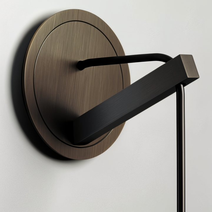 Minimalist Wall Lamp with Smoke Glass – Orvane | Stornfield