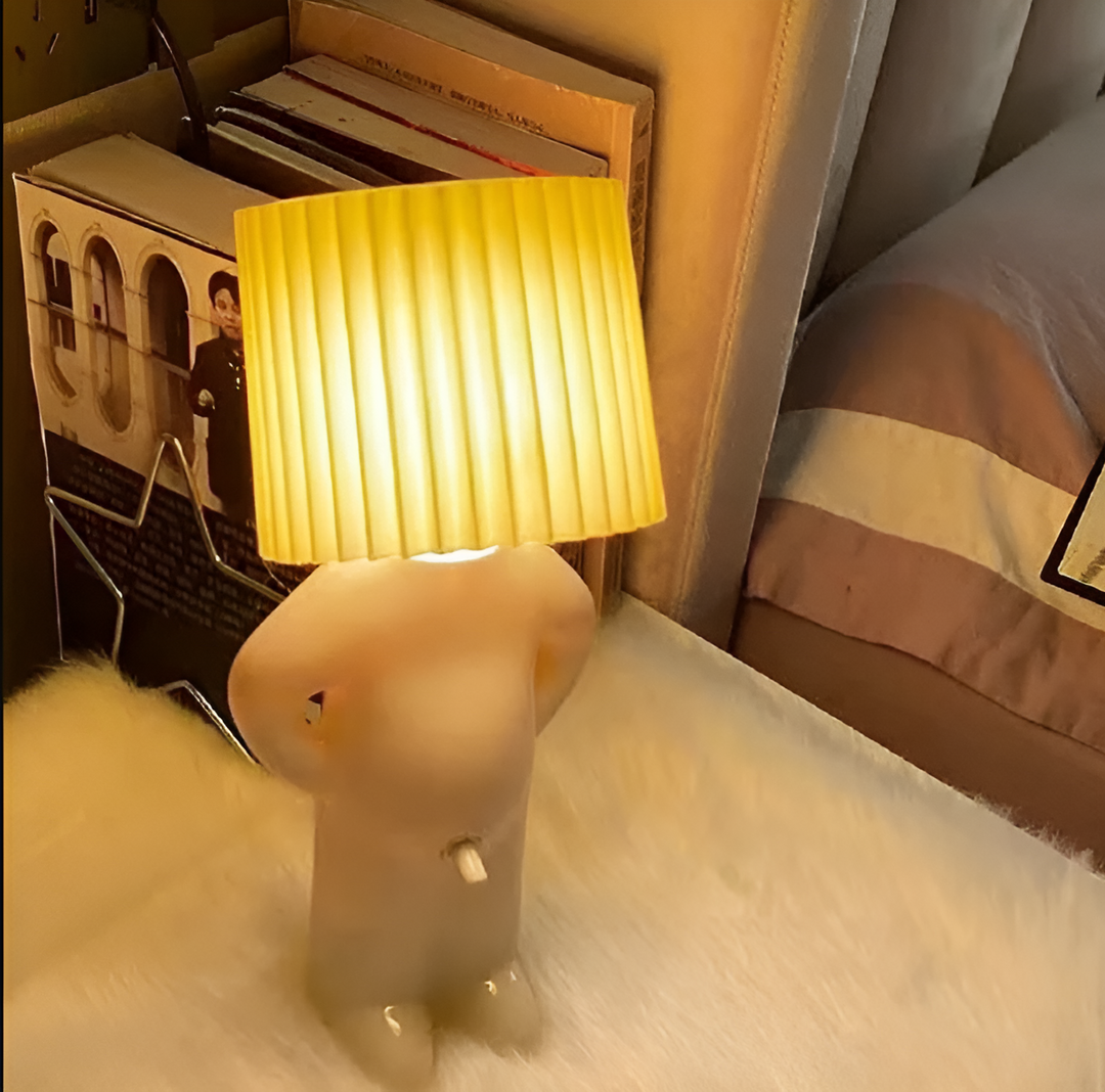 Stornfield | Table Lamp - Creative Little Shy Boy LED Lamp