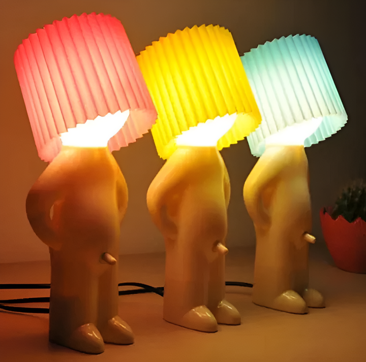 Stornfield | Table Lamp - Creative Little Shy Boy LED Lamp
