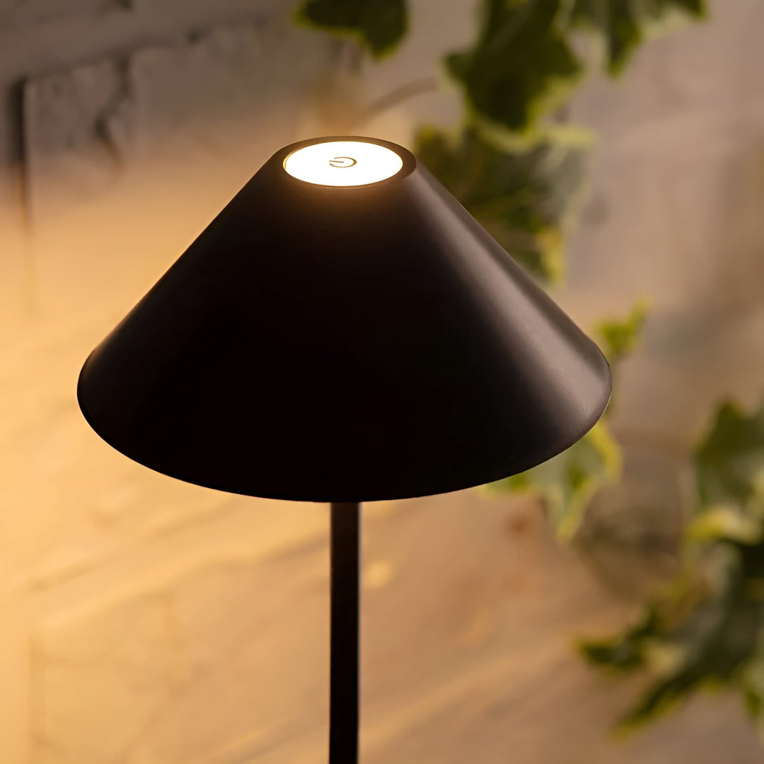 Stornfield | LumiLuxe - Dimmable Nordic Conical LED Table Lamp with Touch Control