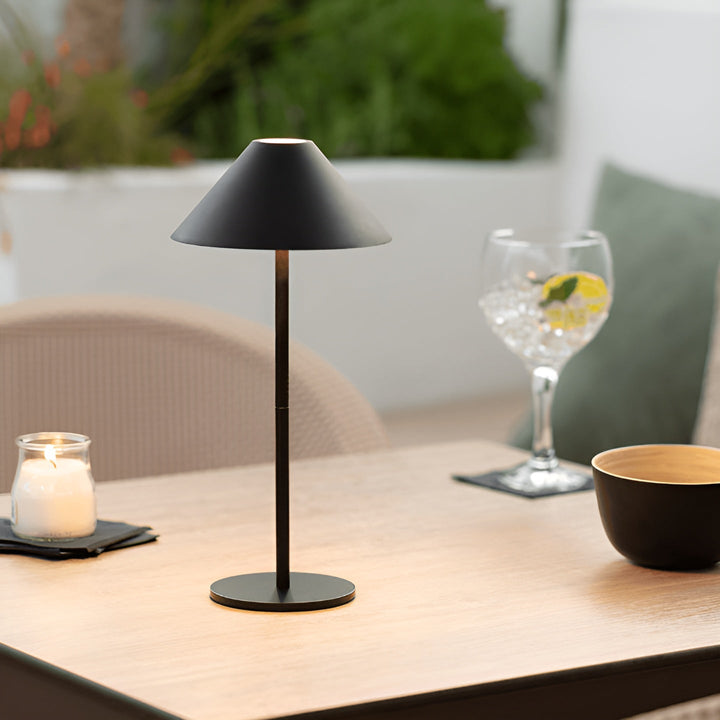 Stornfield | LumiLuxe - Dimmable Nordic Conical LED Table Lamp with Touch Control